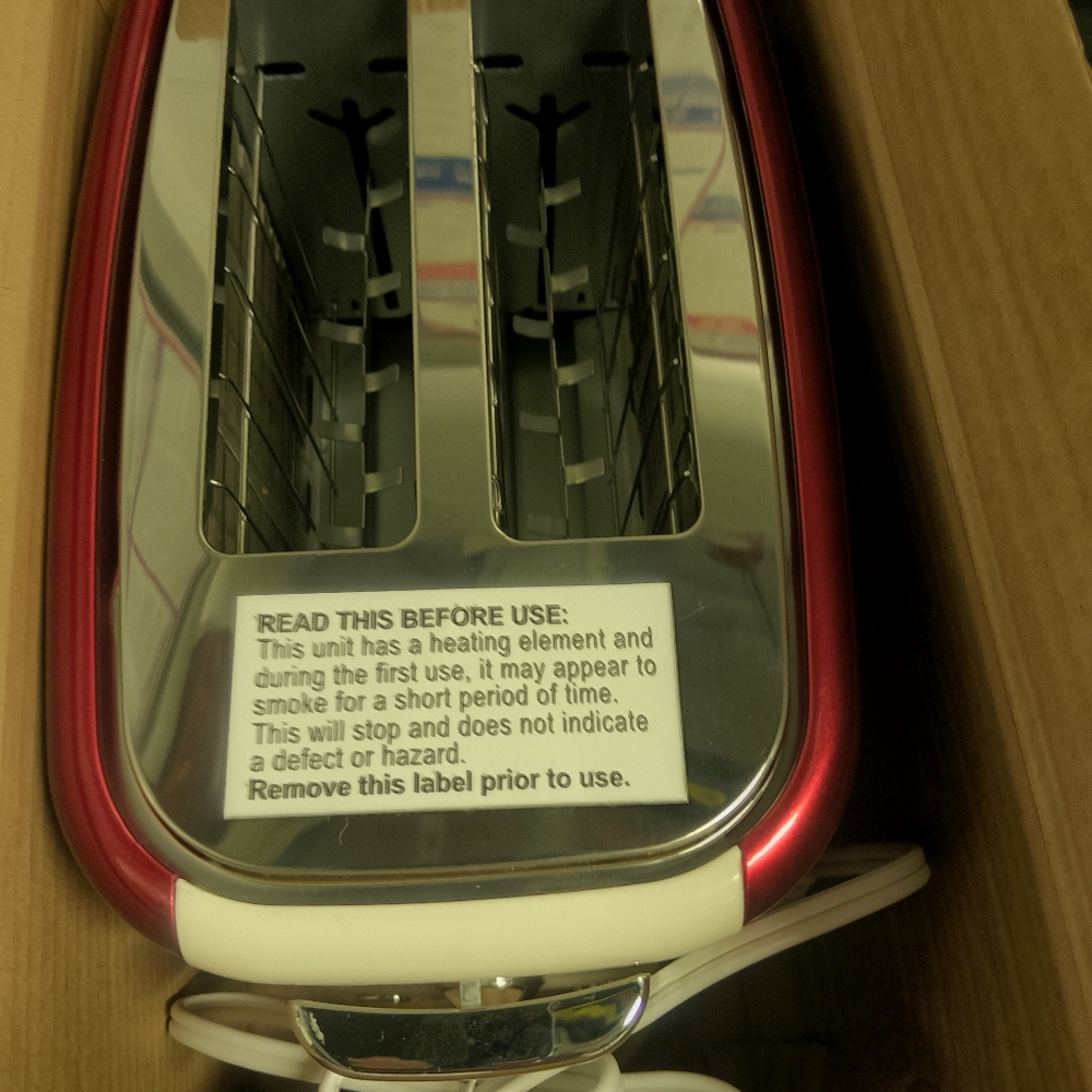 Retro 2 Slice Toaster - Picture 3 of 6